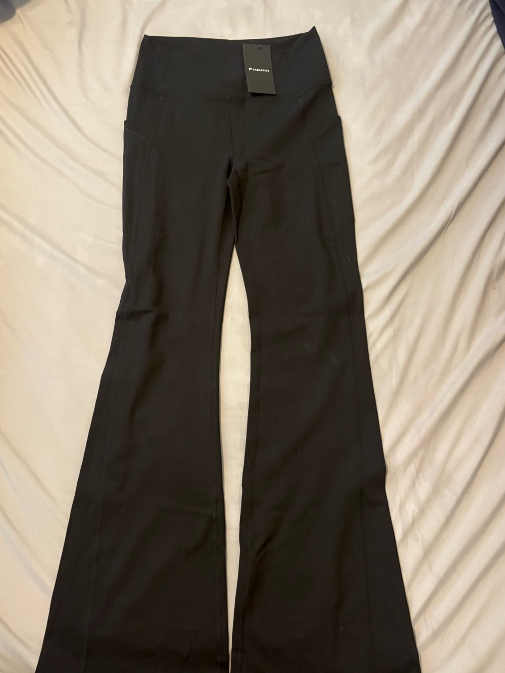 Fabletics Oasis PureLuxe High-Waisted Pocketed Kick Flare